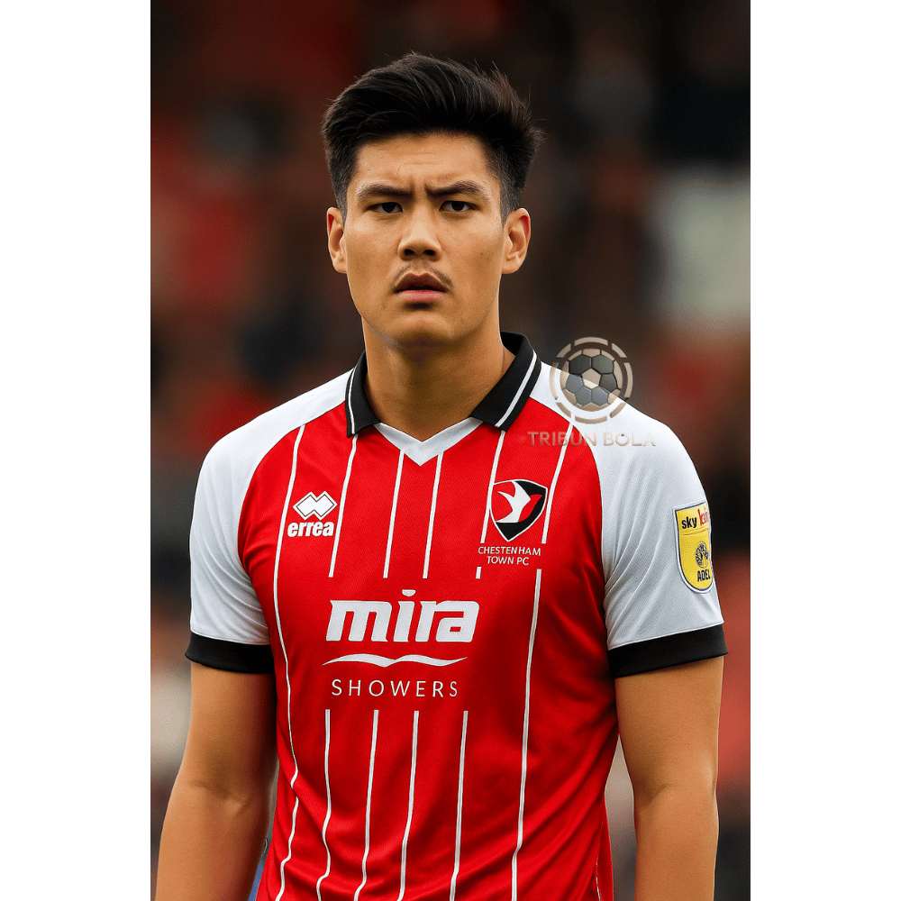 Elkan Baggott saat membela Cheltenham Town